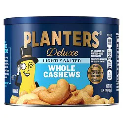 Planters Deluxe Cashews Whole Lightly Salted - 8.5 Oz