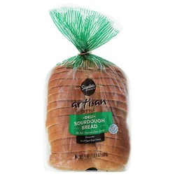 Signature Select Bread Square Sliced Loaf San Francisco Style Sourdough - 24 Oz