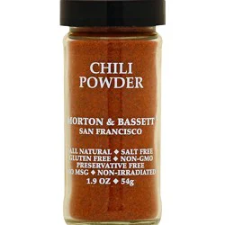 Morton & Bassett Chili Powder - 1.9 Oz