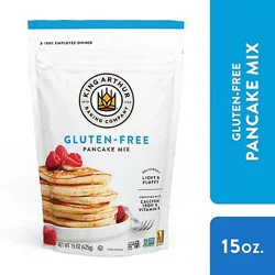 King Arthur Non-Gmo Project Verified Certified Kosher Certified Gluten-Free Pancake Mix - 15 Oz