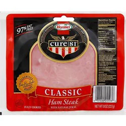 Hormel Ham Cure 81 Ham Steak - 8 Oz