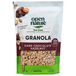 Open Nature Granola Hazelnut Dark Chocolate - 12 Oz
