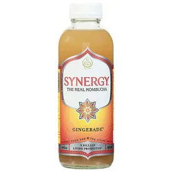 Synergy The Real Kombucha Gingerade - 16 Fl. Oz.