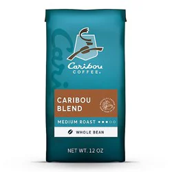 Caribou Coffee Caribou Blend Medium Roast Whole Bean Coffee Bag - 12 Oz