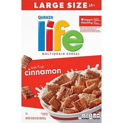 Life Cereal Multigrain Cinnamon Large Size - 18 Oz