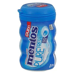 Mentos Mint Curvy Pure Fresh Bottle 50ct