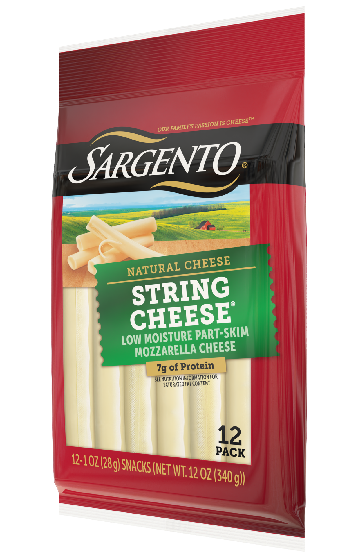 slide 2 of 8, Sargento Natural String Cheese Snacks 12 Pack - 12 Oz, 12 oz