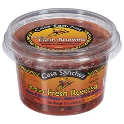 Casa Sanchez Salsa Fresh Roasted - 15 Oz