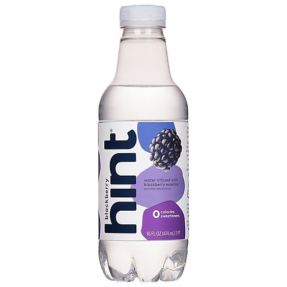 slide 1 of 1, Hint Water Infused With Blackberry - 16 Fl. Oz., 16 fl oz