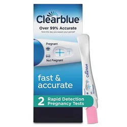 Clearblue Pregnancy Test Rapid Detection - 2 Count