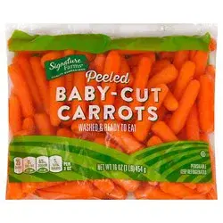 Signature Farms Signature Select/Farms Baby-Cut Peeled Carrots - 16 Oz