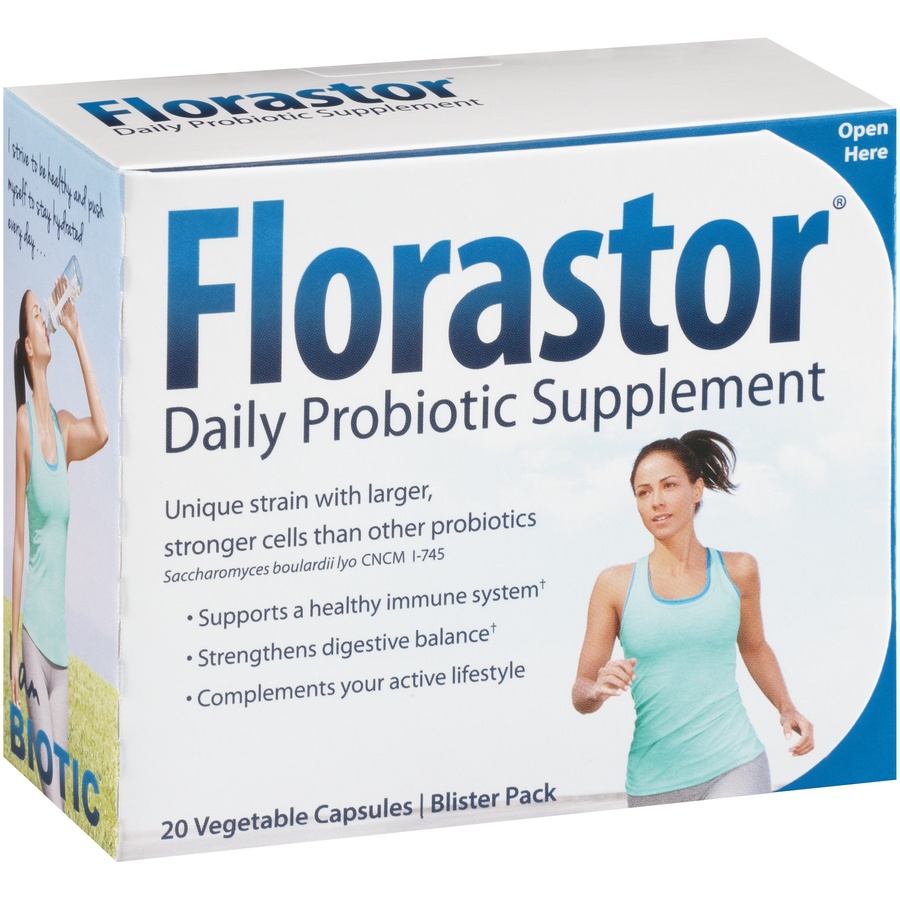 slide 2 of 6, Florastor Probiotic Capsules - 20ct, 20 ct