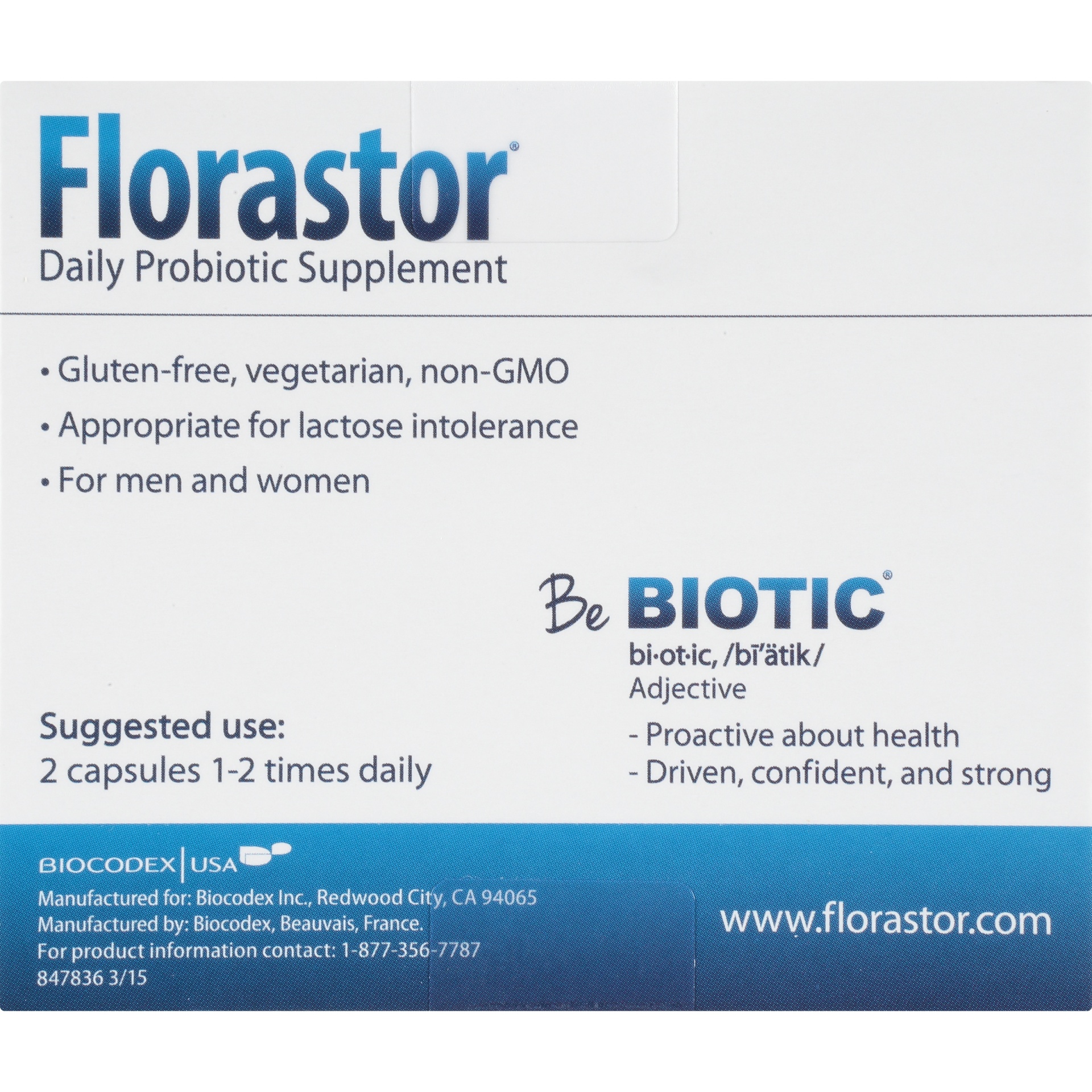 slide 6 of 6, Florastor Probiotic Capsules - 20ct, 20 ct