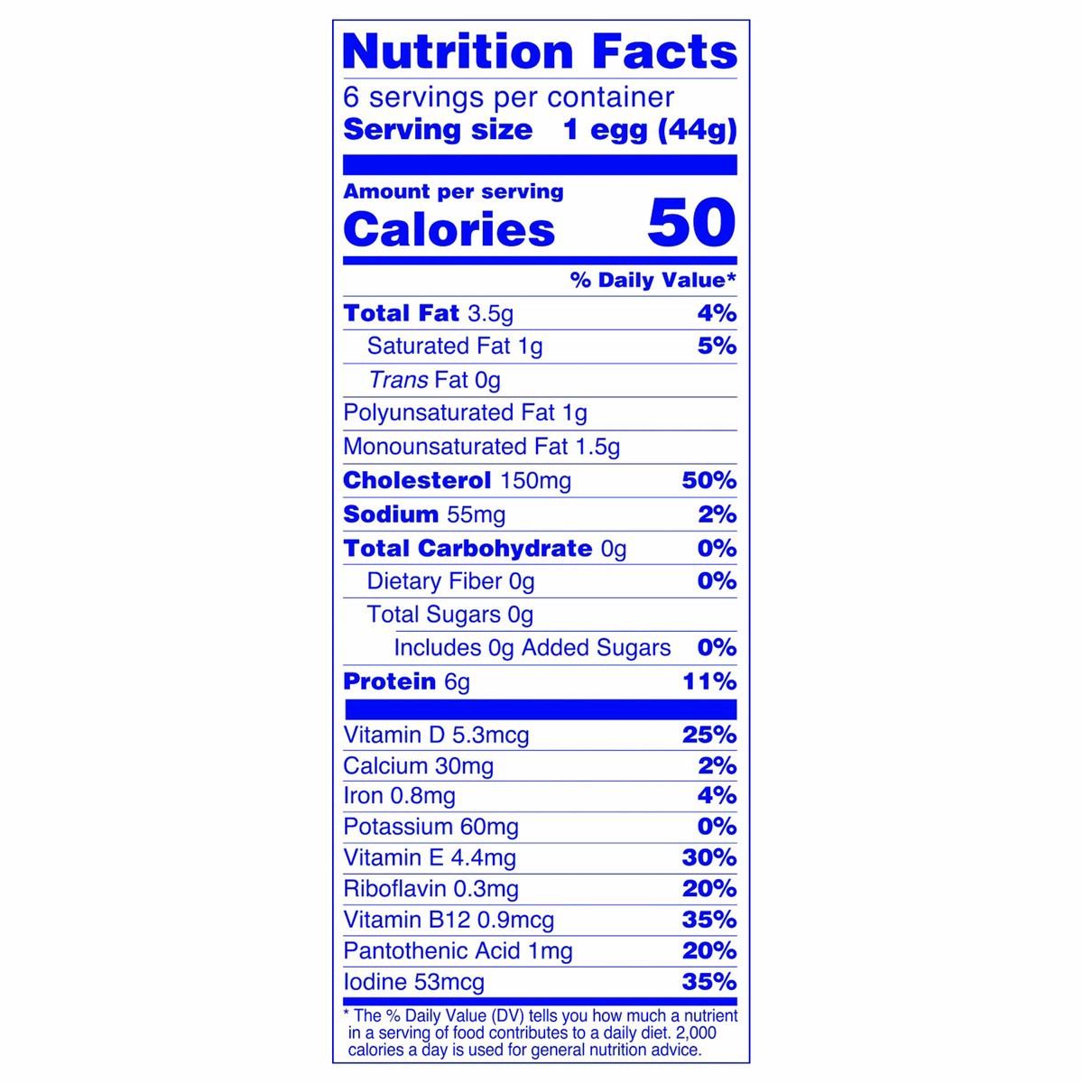 slide 3 of 3, Eggland's Best Hard Cooked Eggs - Medium White - 6 Count, 6 ct