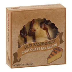 Pie 4 Inch Box Baked Chocolate Eclair - Each