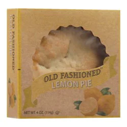Pie 4 Inch Box Baked Lemon - Each