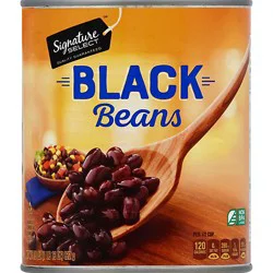 Signature Select Beans Black - 29 Oz
