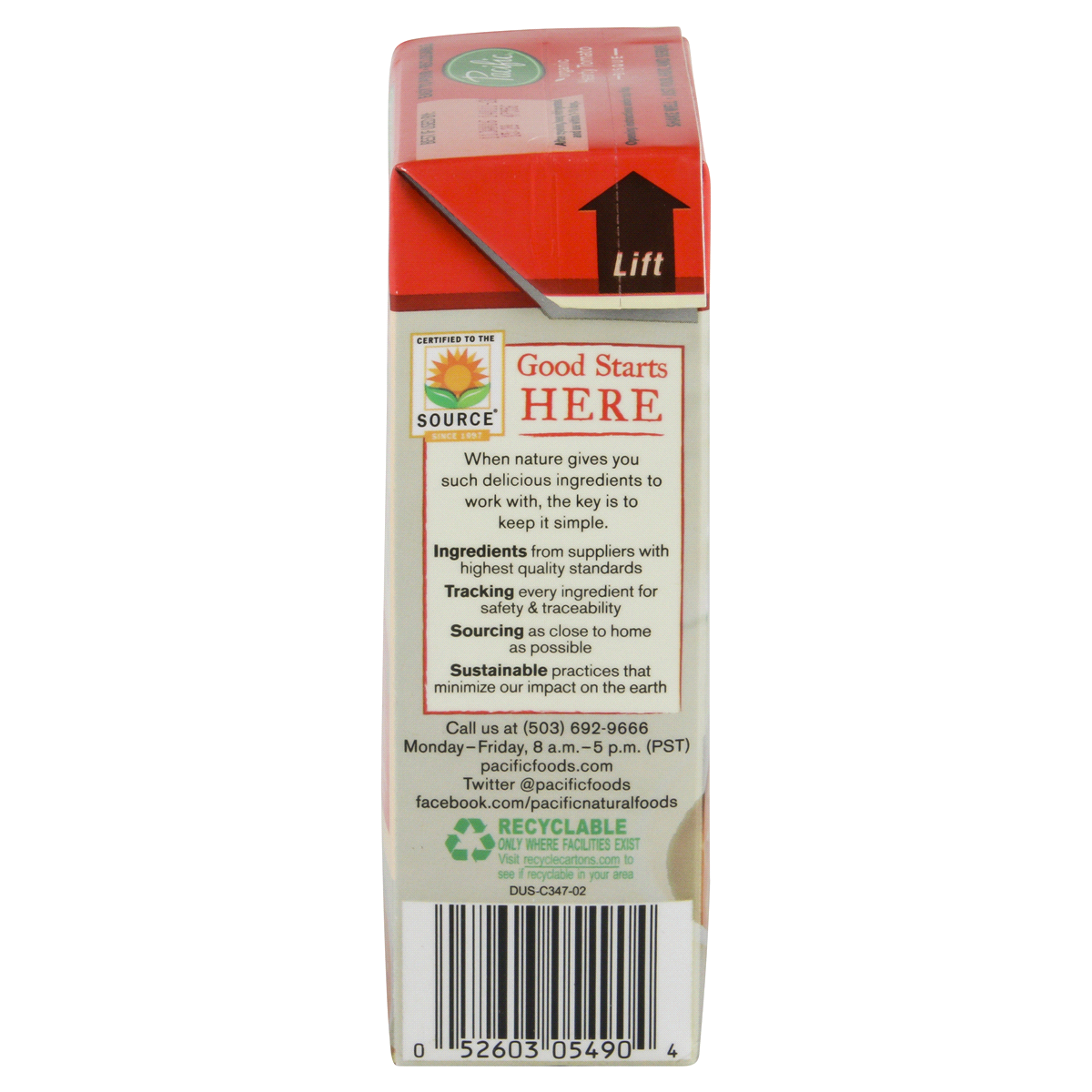 slide 9 of 9, Pacific Foods Organic Gluten Free Hearty Tomato Bisque - 17.6oz, 17.6 oz