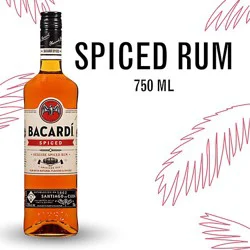 Bacardi Spiced Gluten Free Rum - 750 Ml