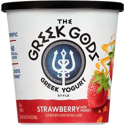 Greek Gods Yogurt Greek Style Honey Strawberry - 24 Oz