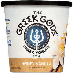 Greek Gods Yogurt Greek Style Honey Vanilla - 24 Oz