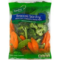 Signature Select/farms Stir-Fry Broccoli - 12 Oz