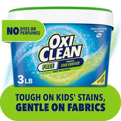Oxiclean Versatile Stain Remover Powder Free Laundry Stain Remover - 3 Lb