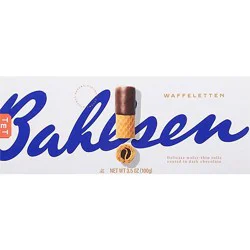 Bahlsen Wafers Rolls Waffeletten Dark Chocolate - 3.5 Oz