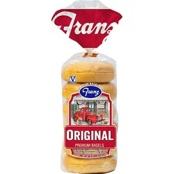 Franz Bagels Plain 6 Count - 18 Oz