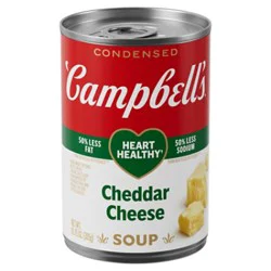 Campbell's Condensed Heart Healthy Cheddar Cheese Soup - 10.75 Oz