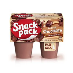 Snack Pack Chocolate Pudding - 4-3.25 Oz
