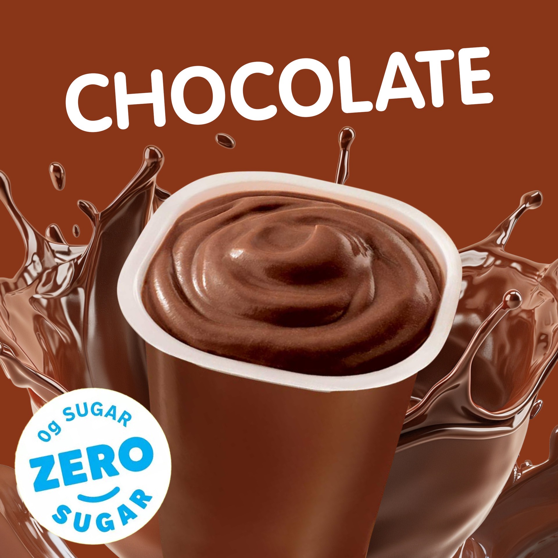 slide 4 of 5, Snack Pack Sugar Free Chocolate Pudding - 4-3.25 Oz, 4 ct; 3.25 oz