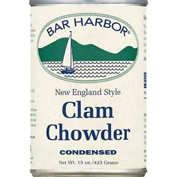 Bar Harbor Chowder Condensed Clam New England Style - 15 Oz