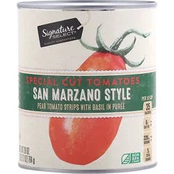 Signature Select Special Cut San Marzano Style Tomatoes - 28 Oz