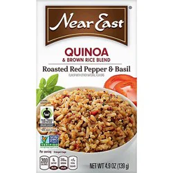 Near East Quinoa Blend Roasted Red Pepper & Basil Box - 4.9 Oz