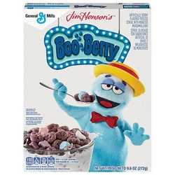 General Mills Boo Berry Frosted Cereal + Marshmallow Bits Berry Flavor - 9.6 Oz