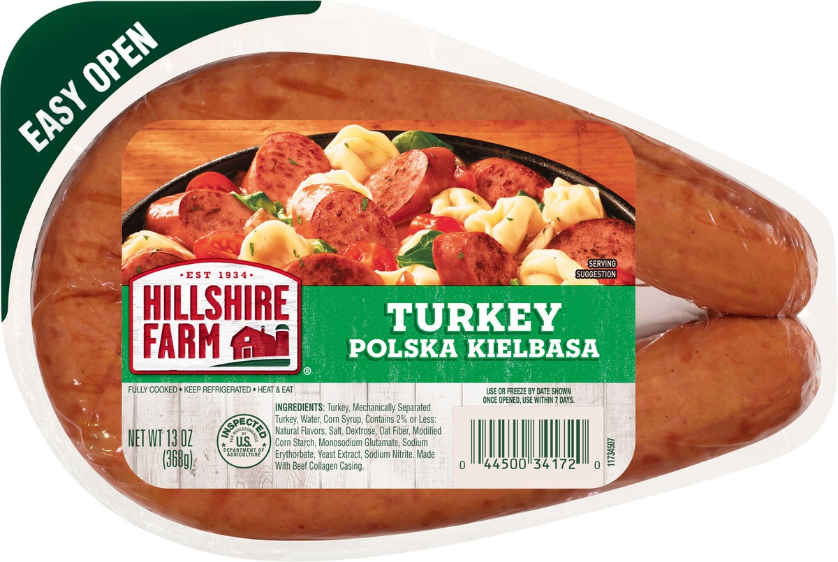 slide 2 of 7, Hillshire Farm Smoked Turkey Polska Kielbasa Rope - 13 Oz, 13 oz