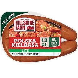 Hillshire Farm Lite Polska Kielbasa Smoked Sausage Rope - 13 Oz
