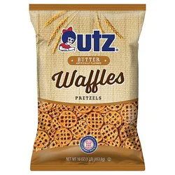 Utz Pretzels Waffles Butter - 16 Oz