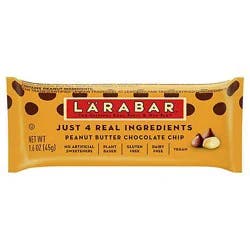 Larabar Food Bar Fruit & Nut Peanut Butter Chocolate Chip - 1.6 Oz