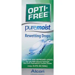 Alcon Opti-Free Pure Moist Rewetting Drops - .4 Fl. Oz.