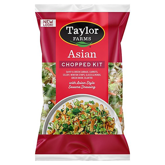 slide 1 of 6, Taylor Farms Asian Chopped Salad Kit - 13 Oz, 13 oz