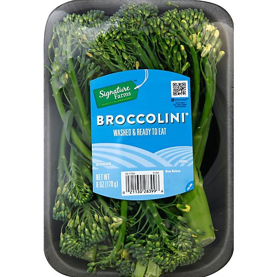 slide 1 of 1, Signature Farms Broccolini - 6 Oz, 6 oz
