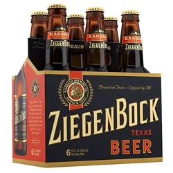 Ziegenbock Texas Amber Beer Bottles - 6-12 Fl. Oz.