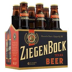 Ziegenbock Texas Amber Beer Bottles - 6-12 Fl. Oz.