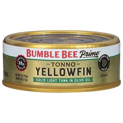 Bumble Bee Prime Fillet Tuna Tonno Solid Light In Olive Oil - 5 Oz