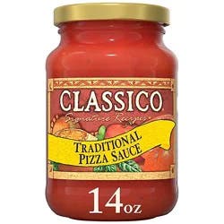 Classico Signature Recipes Traditional Pizza Sauce - 14 Oz
