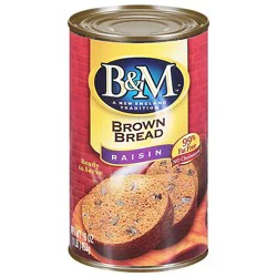 B&m Bread Brown Raisin - 16 Oz