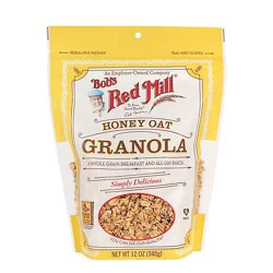 Bobs Red Mill Granola Honey Oat - 12 Oz
