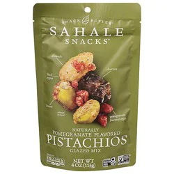 Sahale Snacks Snack Better Pistachios Glazed Mix Naturally Pomegranate Flavored - 4 Oz